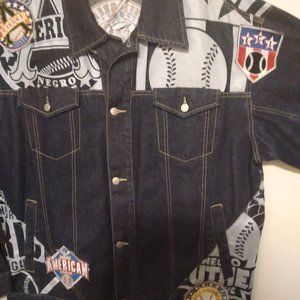 Jean jacket pants set